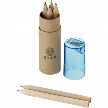 Logo trade promotional items picture of: 7-piece pencil set