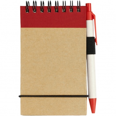 Logotrade business gift image of: Zuse jotter with pen, red