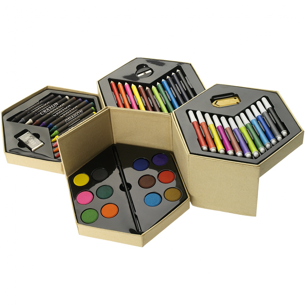 Logotrade corporate gift image of: 52-piece colouring set