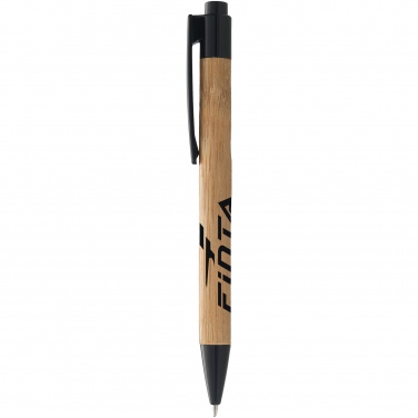 Logo trade promotional product photo of: Borneo ballpoint pen, black