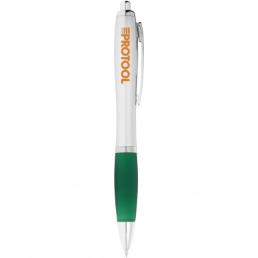 Logotrade promotional giveaway picture of: Nash ballpoint pen, green