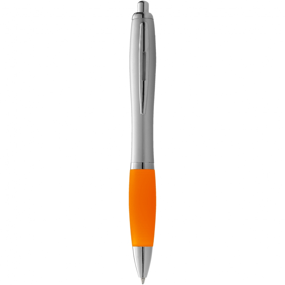 Logo trade promotional item photo of: Nash ballpoint pen, orange