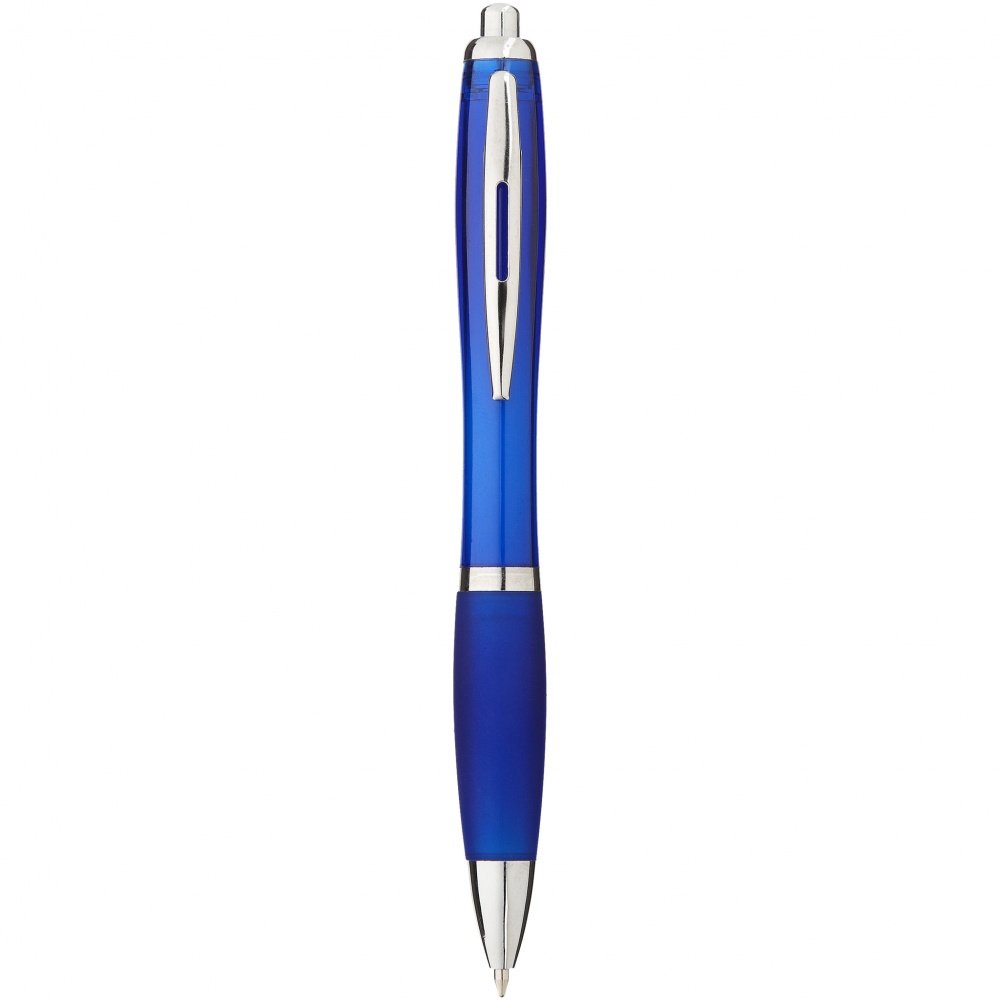 Logo trade promotional merchandise picture of: Nash ballpoint pen, blue