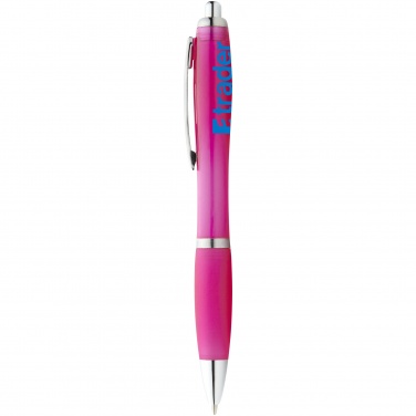 Logo trade corporate gift photo of: Nash ballpoint pen, pink