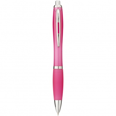 Logo trade promotional gift photo of: Nash ballpoint pen, pink