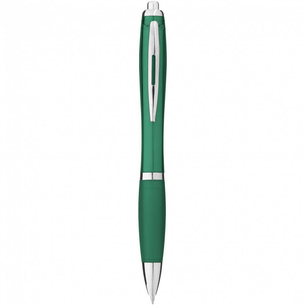 Logotrade corporate gift image of: Nash ballpoint pen, dark green