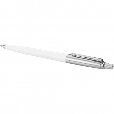 Logo trade advertising product photo of: Parker Jotter ballpoint pen, white