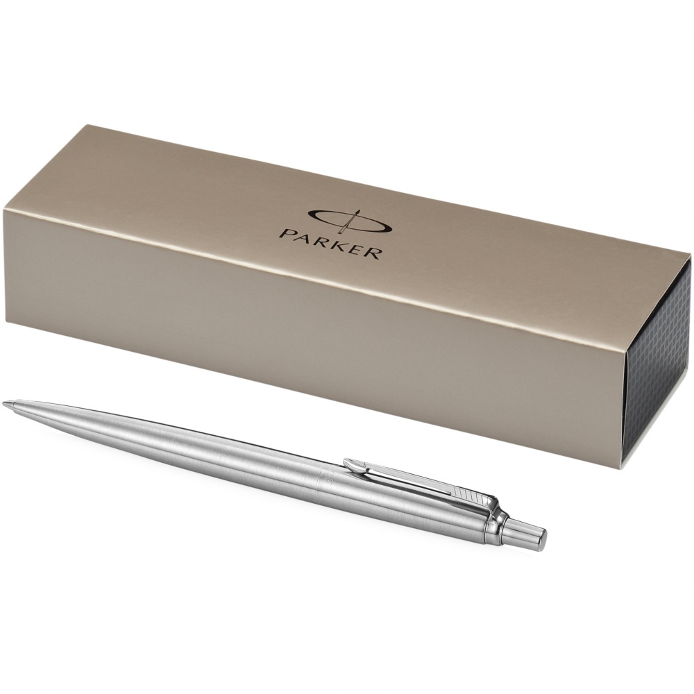 Logo trade promotional items picture of: Parker Jotter ballpoint pen, gray