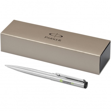 Logo trade promotional gift photo of: Parker Vector ballpoint pen, gray