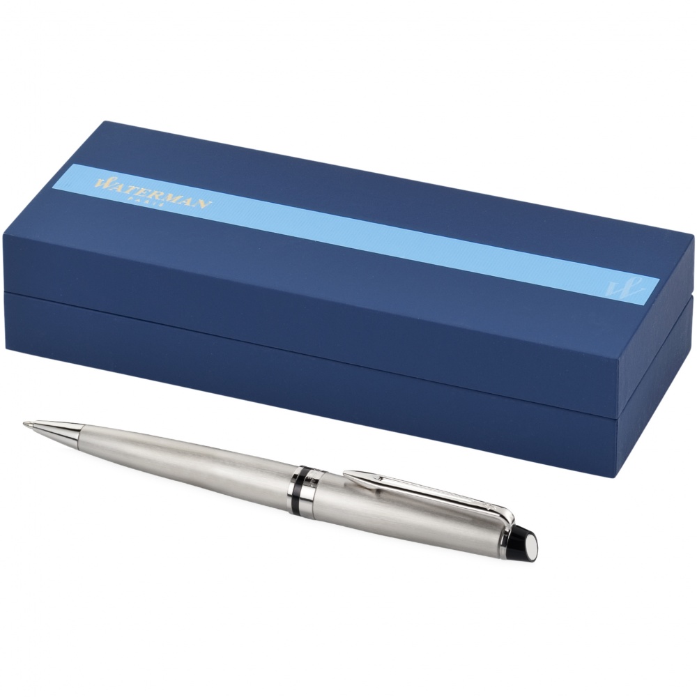 Logo trade business gifts image of: Expert ballpoint pen, gray