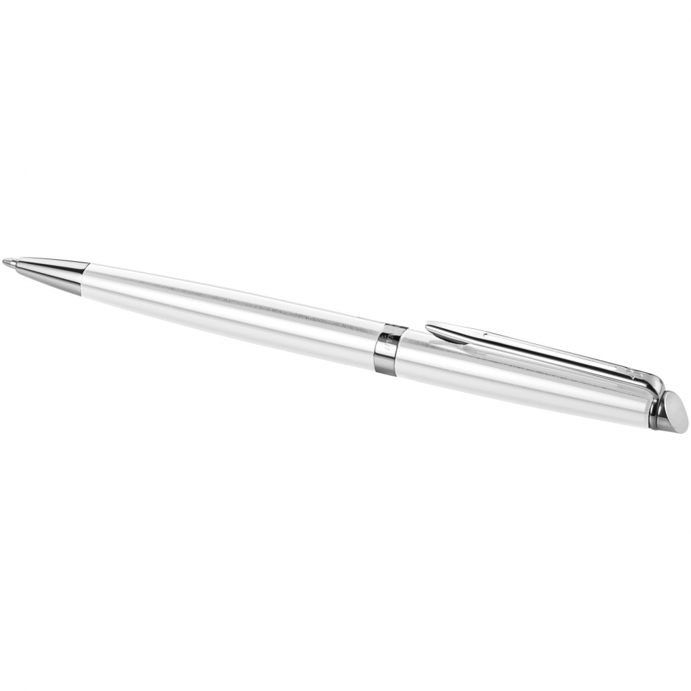 Logo trade promotional products image of: Hémisphère ballpoint pen, silver