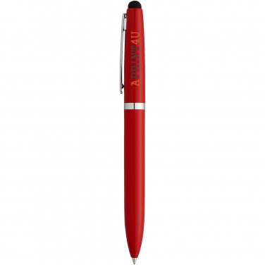 Logo trade corporate gifts image of: Brayden stylus ballpoint pen, red