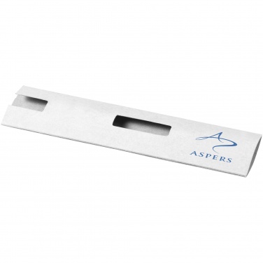 Logo trade promotional giveaways picture of: Fiona pen sleeve, white