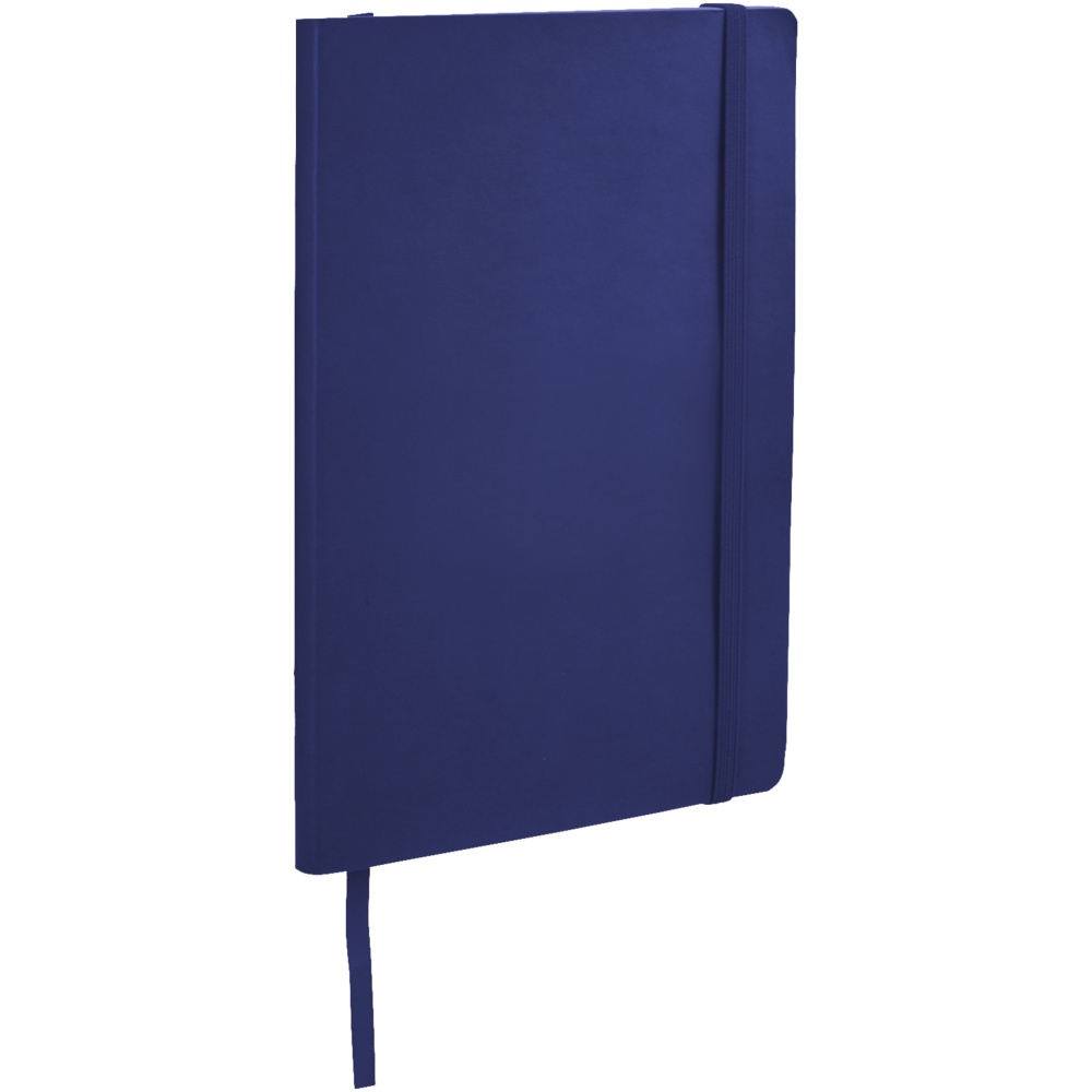 Logo trade promotional products picture of: Classic Soft Cover Notebook, dark blue