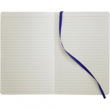 Logo trade promotional gifts image of: Classic Soft Cover Notebook, dark blue