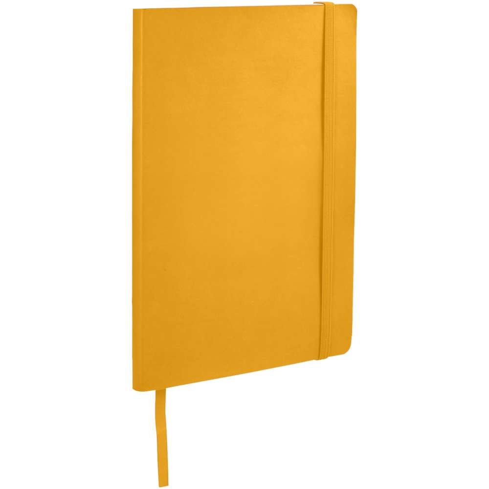 Logo trade promotional items picture of: Classic Soft Cover Notebook, yellow