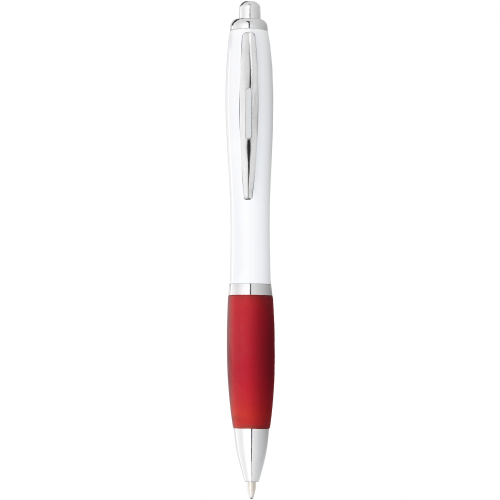 Logo trade promotional gifts picture of: Nash ballpoint pen, red