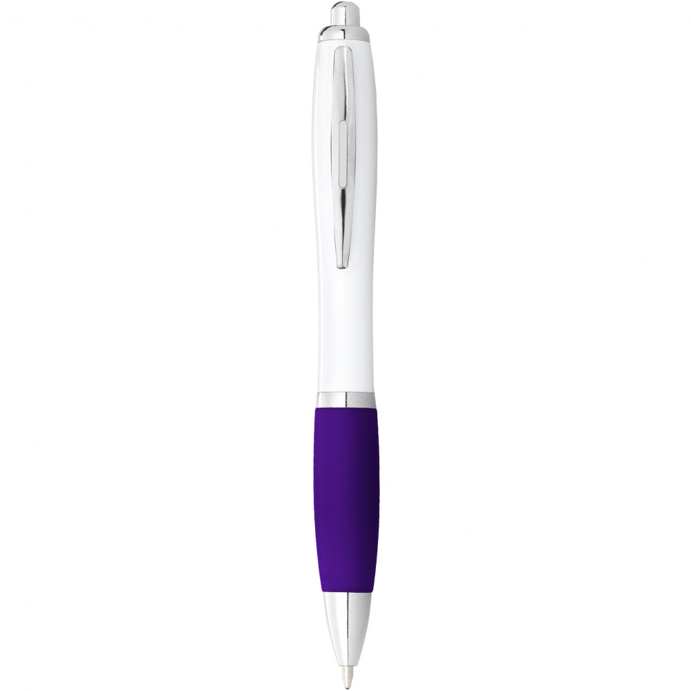 Logotrade promotional item image of: Nash ballpoint pen, purple