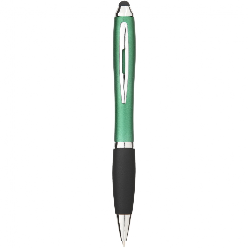 Logotrade promotional merchandise picture of: Nash Stylus Ballpoint Pen, green