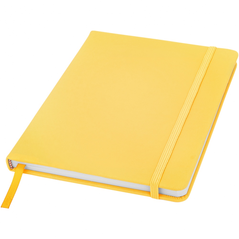 Logotrade advertising product picture of: Spectrum A5 Notebook, yellow