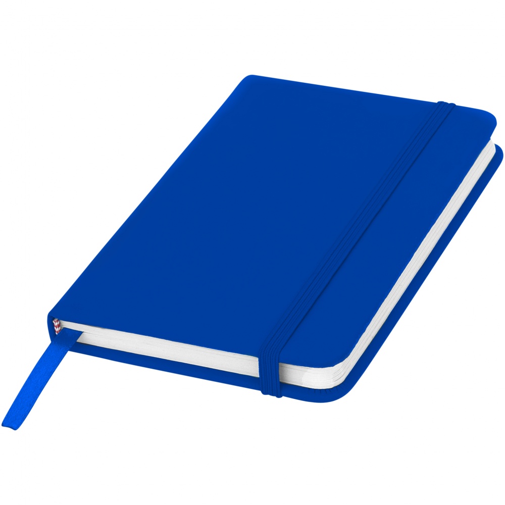 Logo trade promotional merchandise photo of: Spectrum A6 Notebook, blue