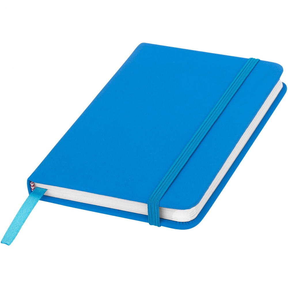 Logotrade promotional products photo of: Spectrum A6 Notebook, turquoise