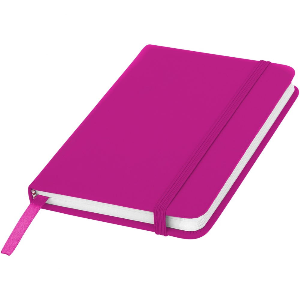 Logo trade promotional merchandise picture of: Spectrum A6 Notebook, pink