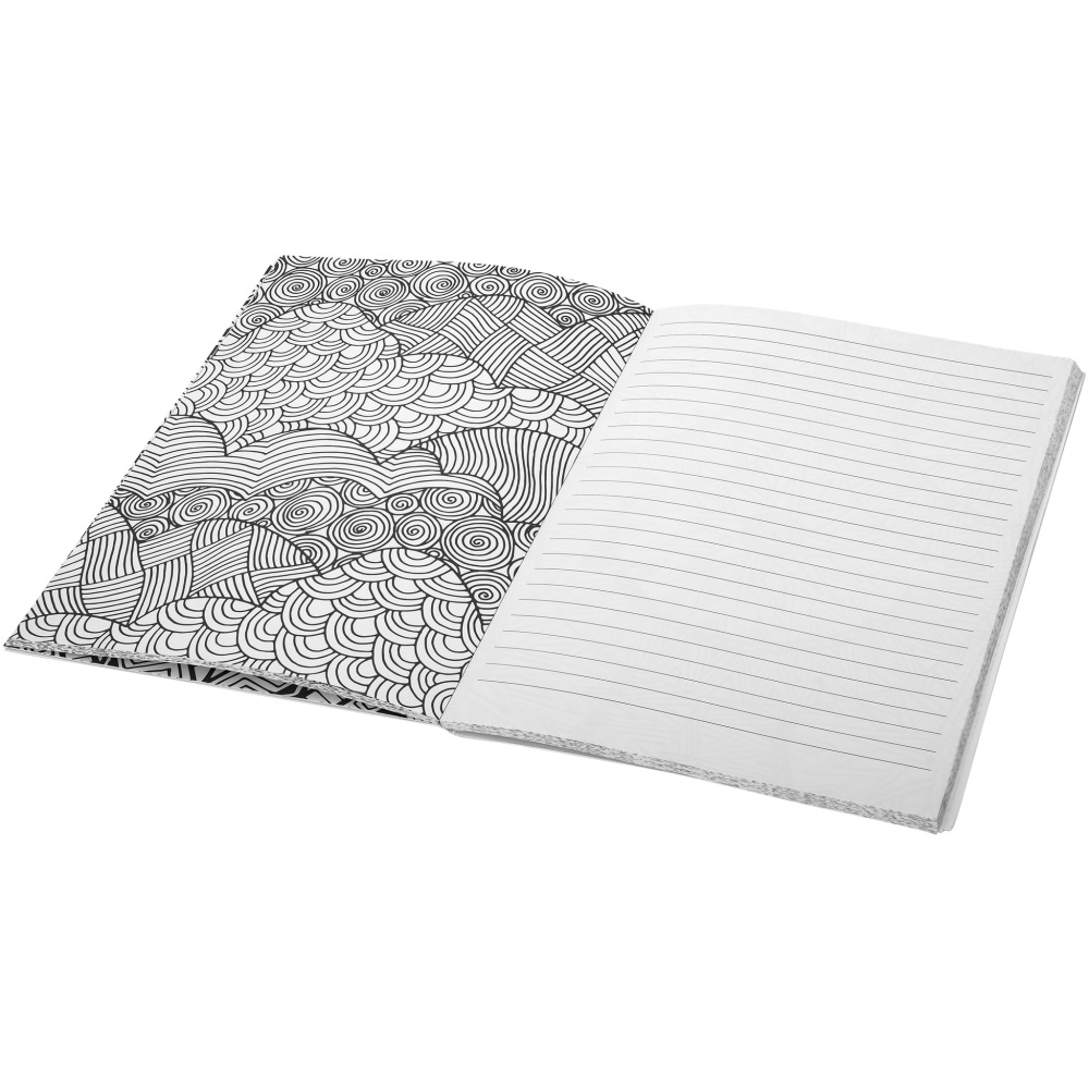 Logotrade corporate gift picture of: Doodle Colour Therapy Notebook