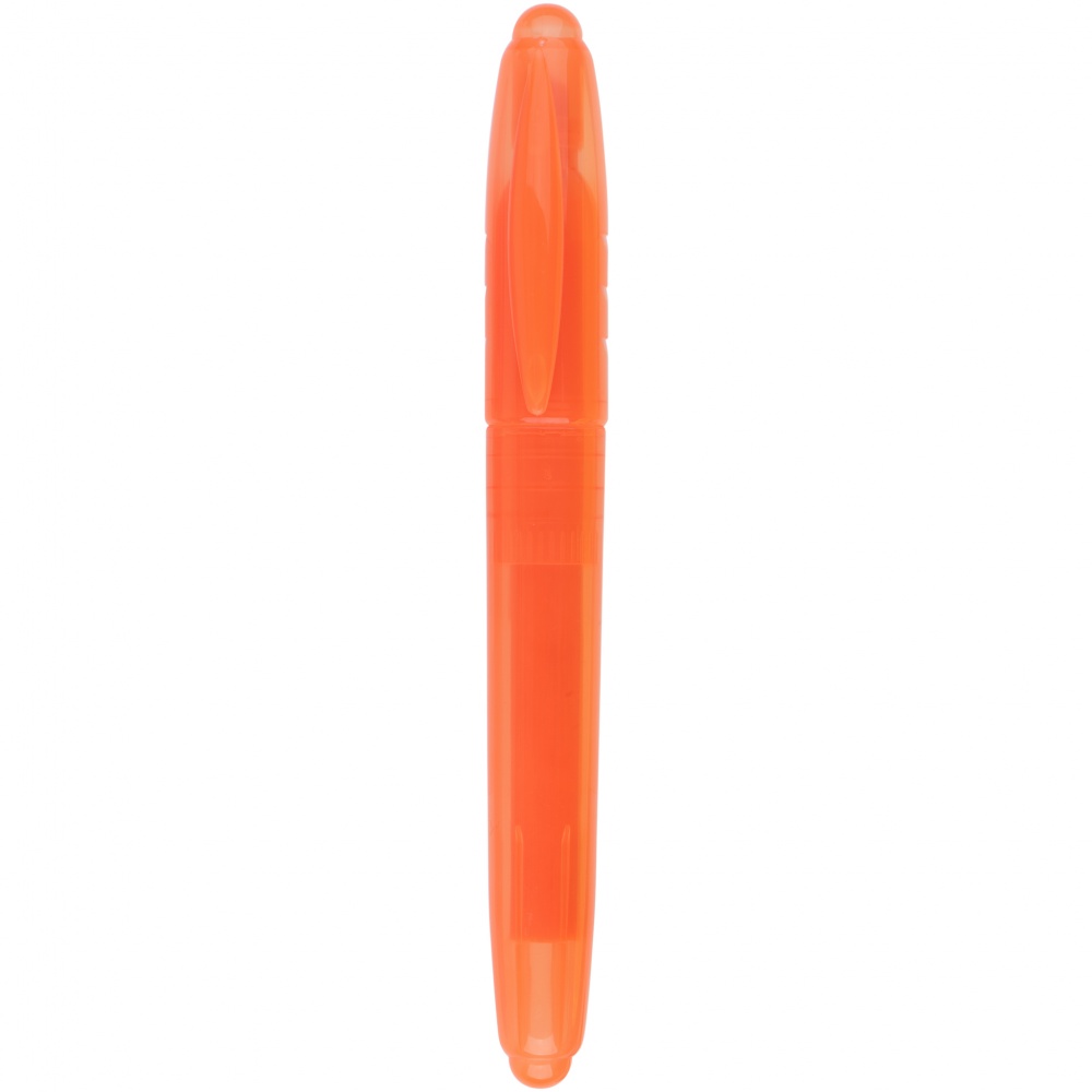 Logo trade corporate gift photo of: Mondo highlighter, orange