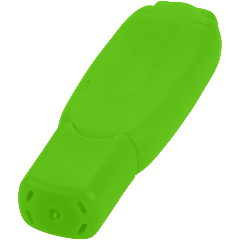 Logo trade promotional items picture of: Bitty highlighter, green