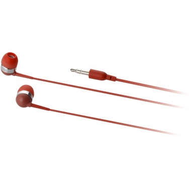 Logotrade promotional gift picture of: Sargas earbuds, red