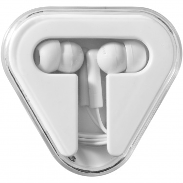 Logotrade promotional merchandise picture of: Rebel earbuds, white