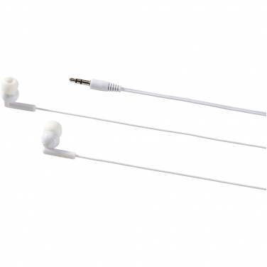 Logotrade advertising product image of: Rebel earbuds, white