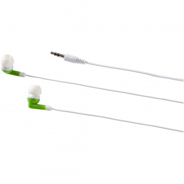 Logo trade advertising products image of: Rebel earbuds, light green