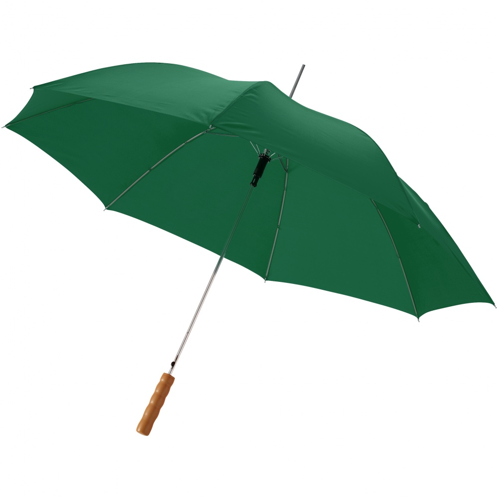 Logo trade business gifts image of: 23" Lisa automatic umbrella, green