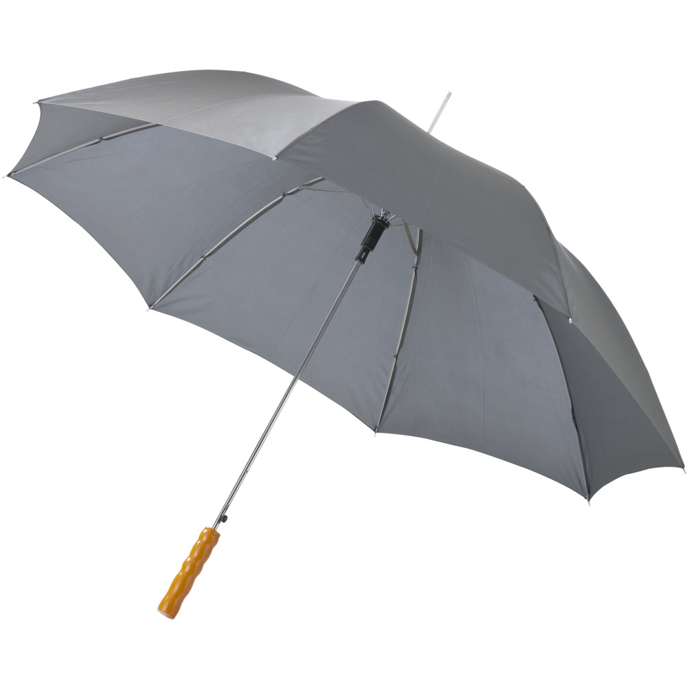 Logo trade corporate gifts picture of: 23" Lisa automatic umbrella, grey