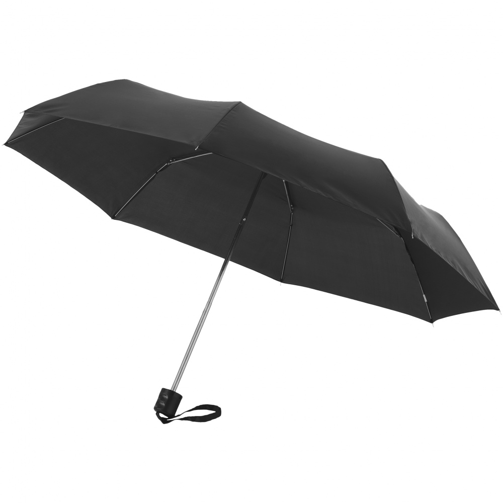 Logotrade promotional giveaways photo of: Ida 21.5" foldable umbrella, black