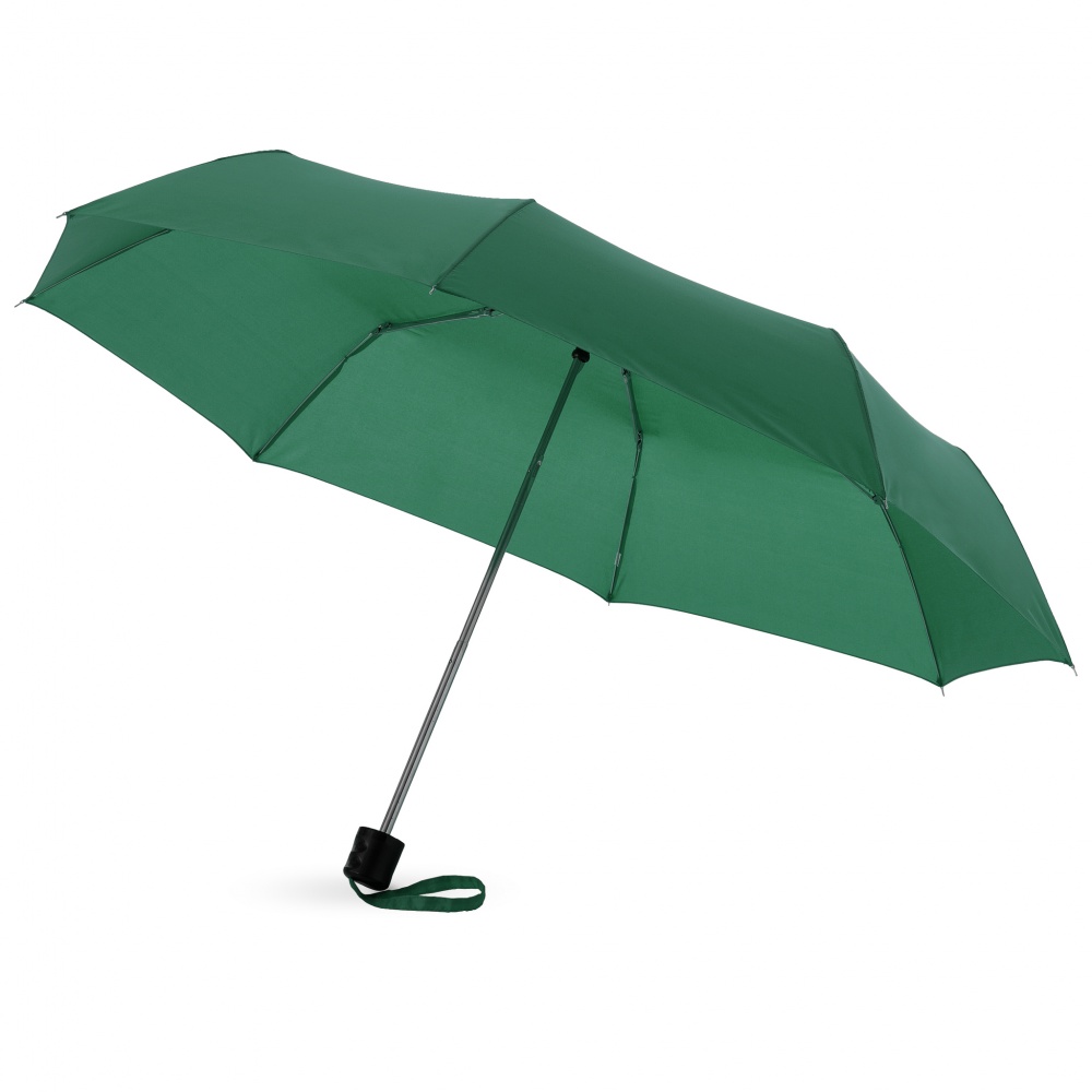 Logotrade business gifts photo of: Ida 21.5" foldable umbrella, green