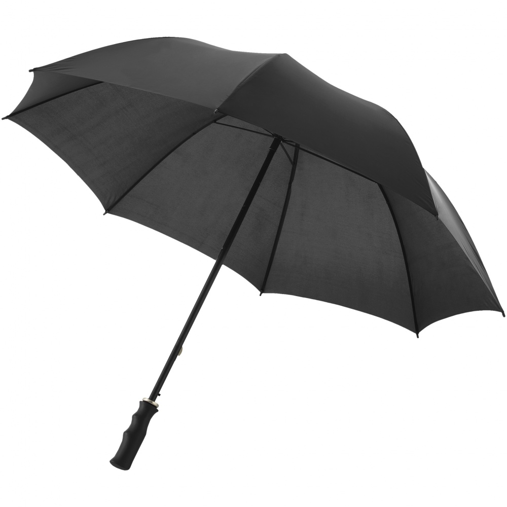 Logo trade promotional giveaway photo of: 23" Automatic umbrella, black