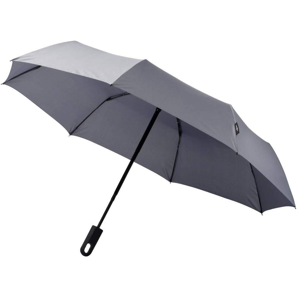 Logotrade promotional gift image of: 21.5" Traveler 3-section umbrella, grey