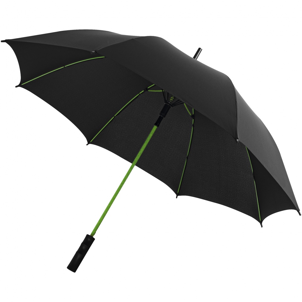 Logo trade business gift photo of: 23" Spark Auto Open Umbrella, green