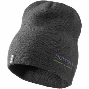 Logo trade promotional item photo of: Level Beanie, grey