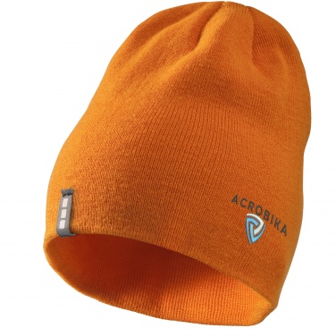 Logo trade promotional gifts image of: Level Beanie, orange