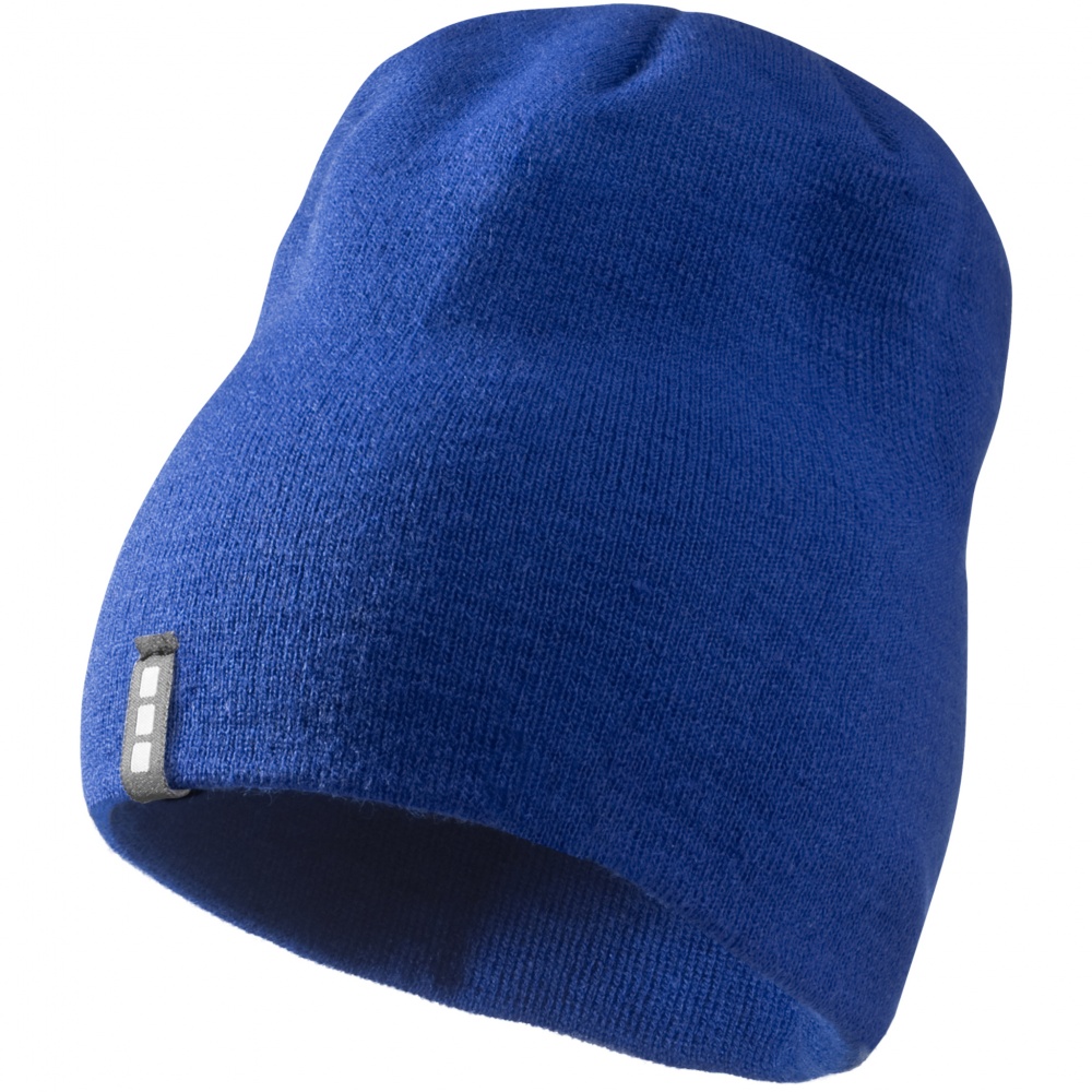 Logo trade corporate gifts image of: Level Beanie, blue