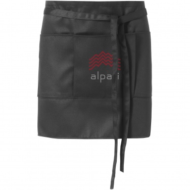 Logo trade promotional merchandise picture of: Lega short apron, black