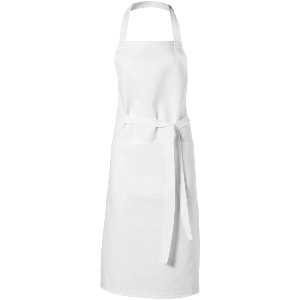 Logo trade promotional products image of: Viera apron, white