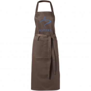 Logo trade promotional merchandise image of: Viera apron, brown