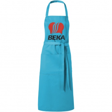 Logo trade promotional gift photo of: Viera apron, turquoise