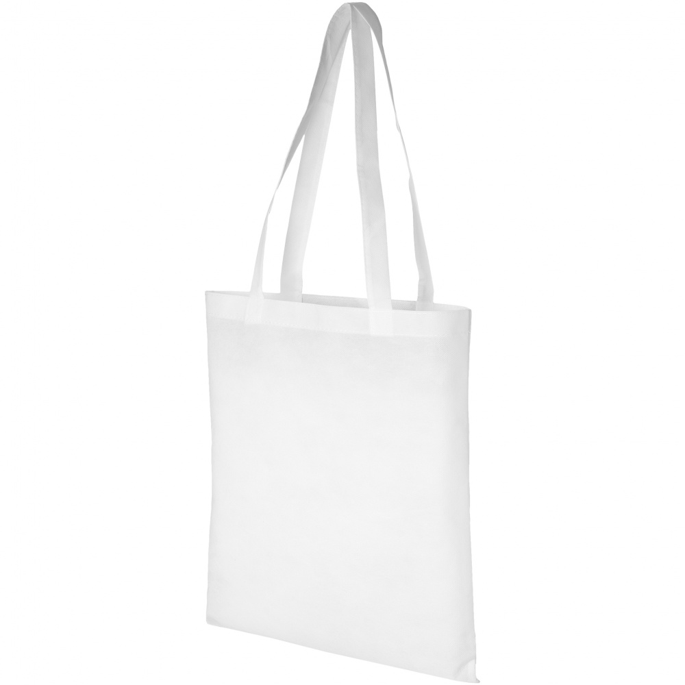 Logotrade business gifts photo of: Zeus Non Woven Convention Tote, white