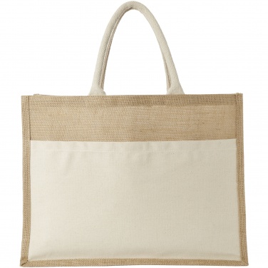 Logo trade business gifts image of: Mumbay jute tote